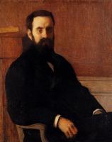 Aman-Jean, Edmond Francois - Portrait Of Dr. Michaux
